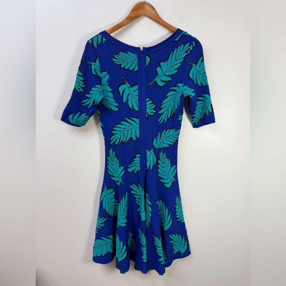 ( Anthropologie ) Plenty by Tracy Reese  Fit and Flare Strech Knit  Dress size M - Picture 3 of 9
